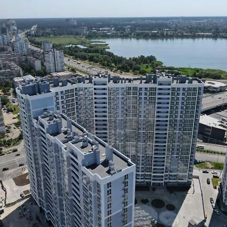 קייב Квартира Метро Харківська, Позняки Жк Лебединий מראה חיצוני תמונה